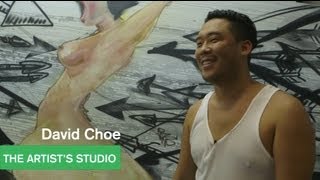 David Choe  Artists Talk with Alia Shawkat and Lance Bangs  The Artists Studio  MOCAtv [upl. by Deadman]