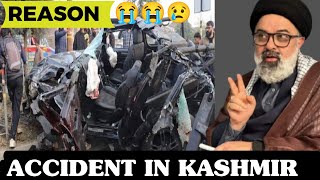 Accident in Kashmir  Aga Syed Mohammad Hadi kashmirikashmiri [upl. by Mamie]