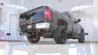 aFe POWER 0916 GM SilveradoSierra 1500 43L48L53L CatBack Dual Exhaust System Sound Clip [upl. by Prober393]