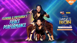 Florina amp Priyanka Full Dance Performance  PREFINALE  Dance IKON  Ohmkar  ahaVideoIN [upl. by Yttik925]