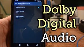 Dolby and DTS audio in Android  OS TECH OS [upl. by Micro]