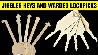 27 Jiggler Keys And Warded Lock Picks [upl. by Nywled]