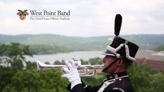 Reveille on bugle  West Point Band [upl. by Yuh547]