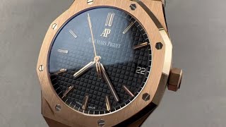 Audemars Piguet Royal Oak 15500OROOD002CR01 Audemars Piguet Watch Review [upl. by Currier]