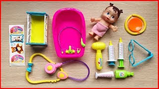 Đồ chơi bác sĩ khám bệnh em bé 20 món tai nghe dụng cụ khám bệnh  Đồ chơi Chim Xinh  Doctor toys [upl. by Paco321]