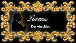 Der Abschied C D LORENZ Op 11 [upl. by Hittel]