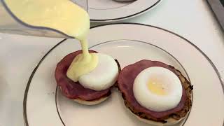 The very best Eggs Benedict ever Easy yet elegant [upl. by Thorlie]