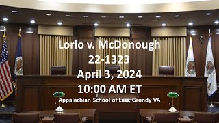 Lorio v McDonough 221323 [upl. by Aynatal838]