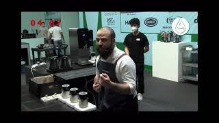 Matteo DOttavio UK  World Brewers Cup Performance Milan 2021 First Round [upl. by Atnaloj999]