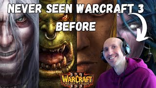 My first time ever seeing Warcraft 3 All cinematics blind reaction [upl. by Anelaf]