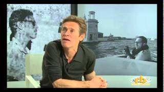 Willem Dafoe intervista per Pasolini RB Casting Venezia 71 [upl. by Anawyt]