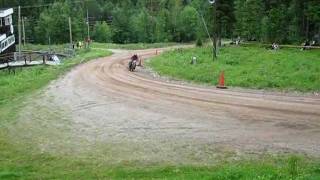 Nostalgia hillclimb hammarstrand 2011 Honda cbx [upl. by Karyl632]