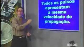 Física Ondas 1 Características de ondas frequencia velocidade comprimento [upl. by Bonine]