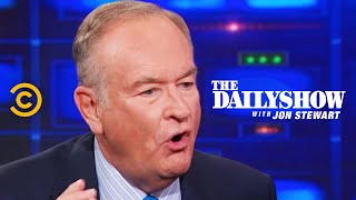 The Daily Show  Bill OReilly Extended Interview [upl. by Yanat]