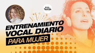 10 minutos de entrenamiento vocal  MUJERES [upl. by Albertine]