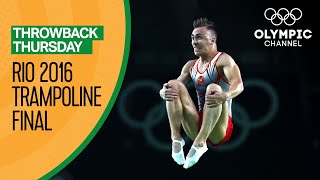 Mens Individual Trampoline Final  Rio 2016 Replays  Throwback Thursday [upl. by Leonora]