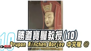 勝道寶鬘教授10 Drupon Rinchen Dorjee 中文版 Dlive ＠中譯法寶典藏 817 [upl. by Giguere216]