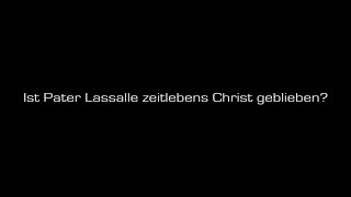 Niklaus Brantschen  Ist Pater Lassalle zeitlebens Christ geblieben [upl. by Neliac524]