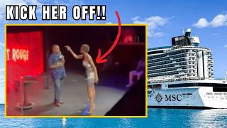 ANGRIEST Cruise Ship Passenger EVER Argues With Comedian [upl. by Naivaj]