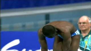 Eric Moussambani OLYMPIC 2000 SYDNEY SWIMMING HIGH QUALITY [upl. by Odlamur]