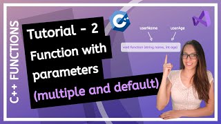 C FUNCTIONS 2025  What is function parameterargument multiple default PROGRAMMING TUTORIAL [upl. by Anilys]