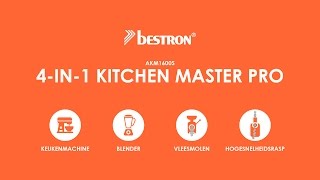 Bestron AKM1600S Kitchen Master Pro  NL [upl. by Kries]