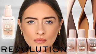 NEW REVOLUTION SKIN SILK FOUNDATION REVIEW [upl. by Stanley]