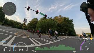 2024 08 31 Webb Bridge Cycling Group Ride with Gauges [upl. by Eednak394]