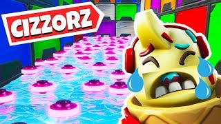 cizzorz fun run is not fun fortnite deathrun [upl. by Gearalt648]