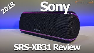 Sony SRSXB31 Review 2018 model [upl. by Korfonta184]