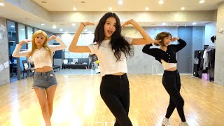 HD IZONE Catallena Hyewon Chaewon and Wonyoung Dance Practice [upl. by Christiana]