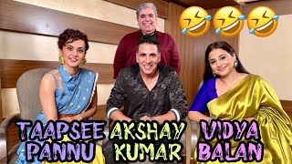 Akshay Kumar Vidya Balan amp Taapsee Pannu with Rajeev Masand I Mission Mangal [upl. by Kennan]