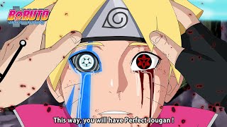 Borutos Jougan Awakened After Seeing Sasukes Death  Sasuke Gave His Eyes to Boruto [upl. by Rind]