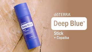 The new doTERRA Deep Blue Stick Translated Subtitles [upl. by Esadnac803]