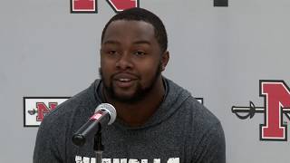 Nicholls Football FCS Playoffs Postgame Press Conference [upl. by Adnaral408]