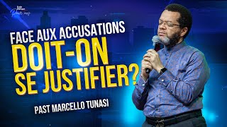 FACE AUX ACCUSATIONS DOITON SE JUSTIFIER   PAST MARCELLO TUNASI • MER 13 MARS [upl. by Shirl]