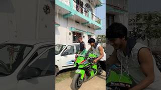 Kawasaki wale kabadi wale purani bike do nayi bike lo shorts shorts [upl. by Goldy384]