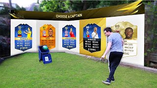 EPIC FOOTBALL CHALLENGES Fifa 16 FUT Draft Showdown feat REAL LIFE FOOTBALL [upl. by Nanyk518]