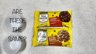 Nestle Caramel Morsels Review  Comparison [upl. by Nrubliw]