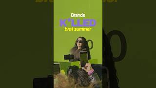 That’s so not Brat of them 🫠🤪 brat branding music marketing strategy ideas [upl. by Ardnossak]