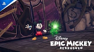 Disney Epic Mickey Rebrushed  THQ Showcase 2024 Trailer  PS5 amp PS4 Games [upl. by Fattal]