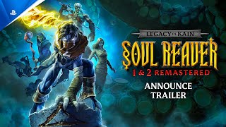 Legacy of Kain Soul Reaver 12 Remastered  First Reveal  PS5 amp PS4 Games [upl. by Cryan]