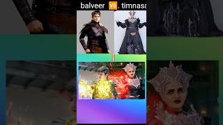 balveer vs timnasa balveer fact short balveerkishadi aladdin [upl. by Steinman]