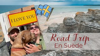 Vlog road trip sur lîle suédoise Öland  partie 1 [upl. by Yrgoerg]