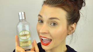 TUESDYAY or NAY LOccitane Almond Shower Oil [upl. by Revolc244]