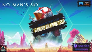 No Mans Sky  Bazzite OS Linux  Ryzen 5 5600G RX 5500 linux linuxgaming gaming [upl. by Cuhp39]