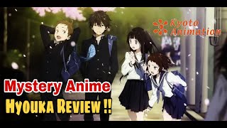 Mystery Anime  Hyouka  Anime Review [upl. by Hooge]