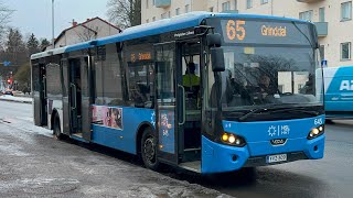 Pohjolan Liikenne 645 VDL Citea SLE129 ZF Rare [upl. by Brandt]