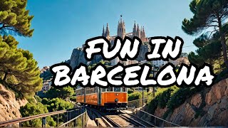 Tibidabo Funicular  The Worlds Most Unique Funiculars barcelona pakistanitraveller funicular [upl. by Ardnaek]