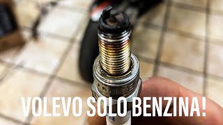 FACCIO BENZINA ESPIA AVARIA MOTORE E MI TOCCA SMONTARE MEZZA MOTO [upl. by Eeuqram]